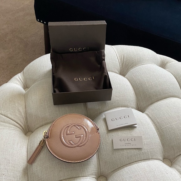 ✨SOLD!✨Gucci✨NWT!✨RARE Soho Disco GG Leather Purse - Picture 5 of 9